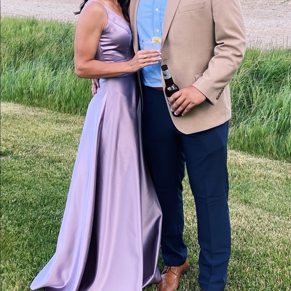 Sorella vita mystic lilac bridesmaid dress - sz 6